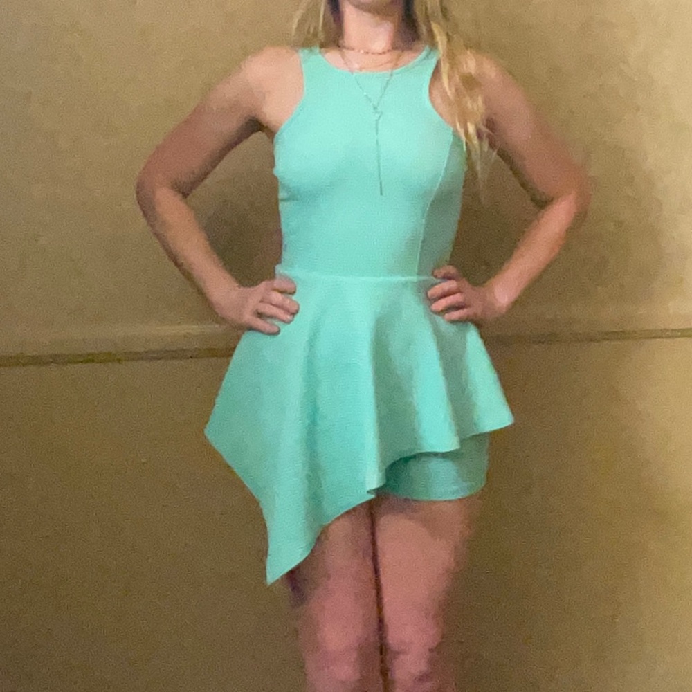 Teal jumper
